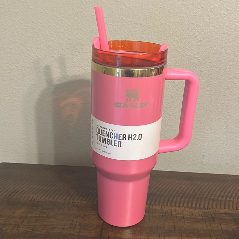 Stanley Glenda 40 ounce tumbler duplicated pink